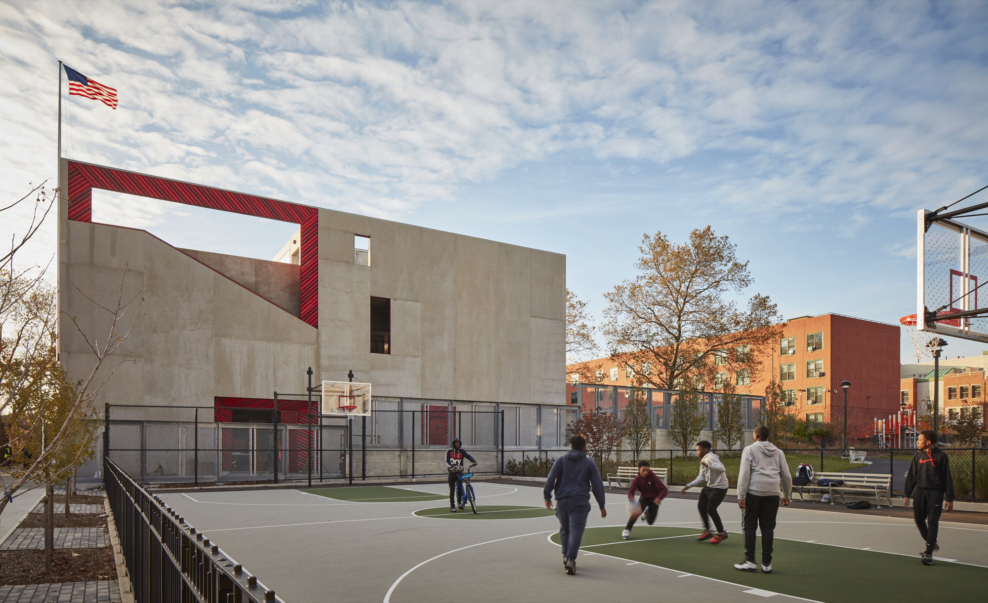 纽约市消防局救援二连设施丨美国纽约丨Studio Gang-13