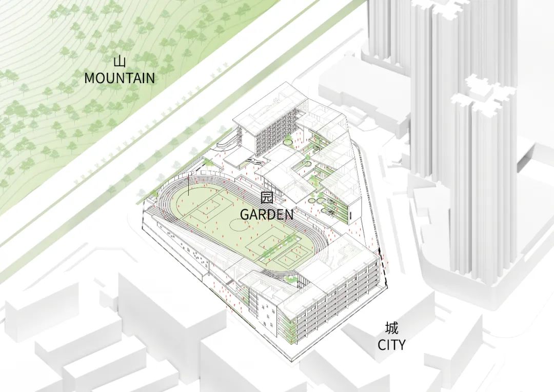 深圳园山街道永福路九年一贯制学校丨中国深圳丨深圳墨泰建筑设计与咨询有限公司,中外建工程设计与顾问有限公司-65