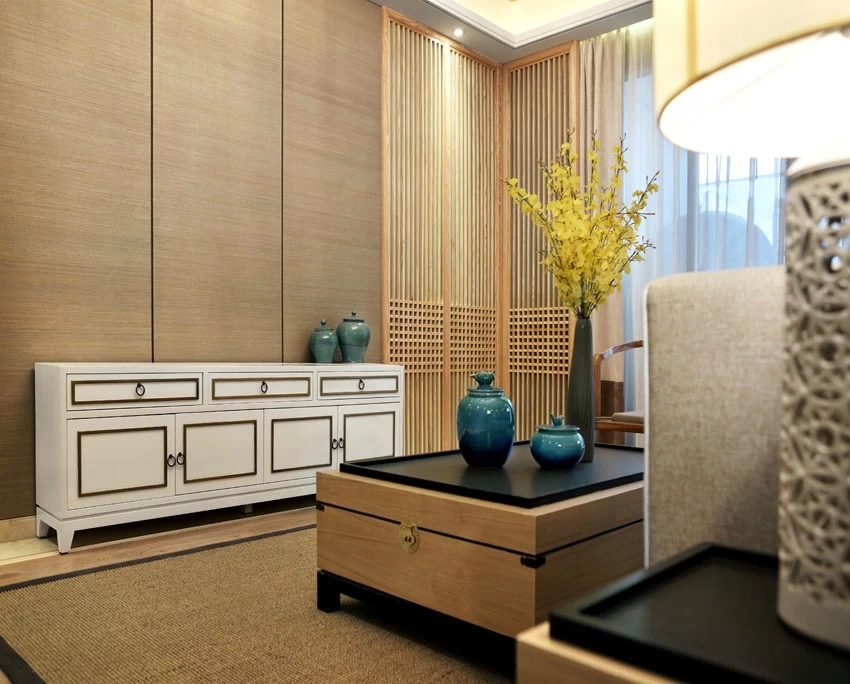 原木清风——赣州中洋首府样板房设计-6