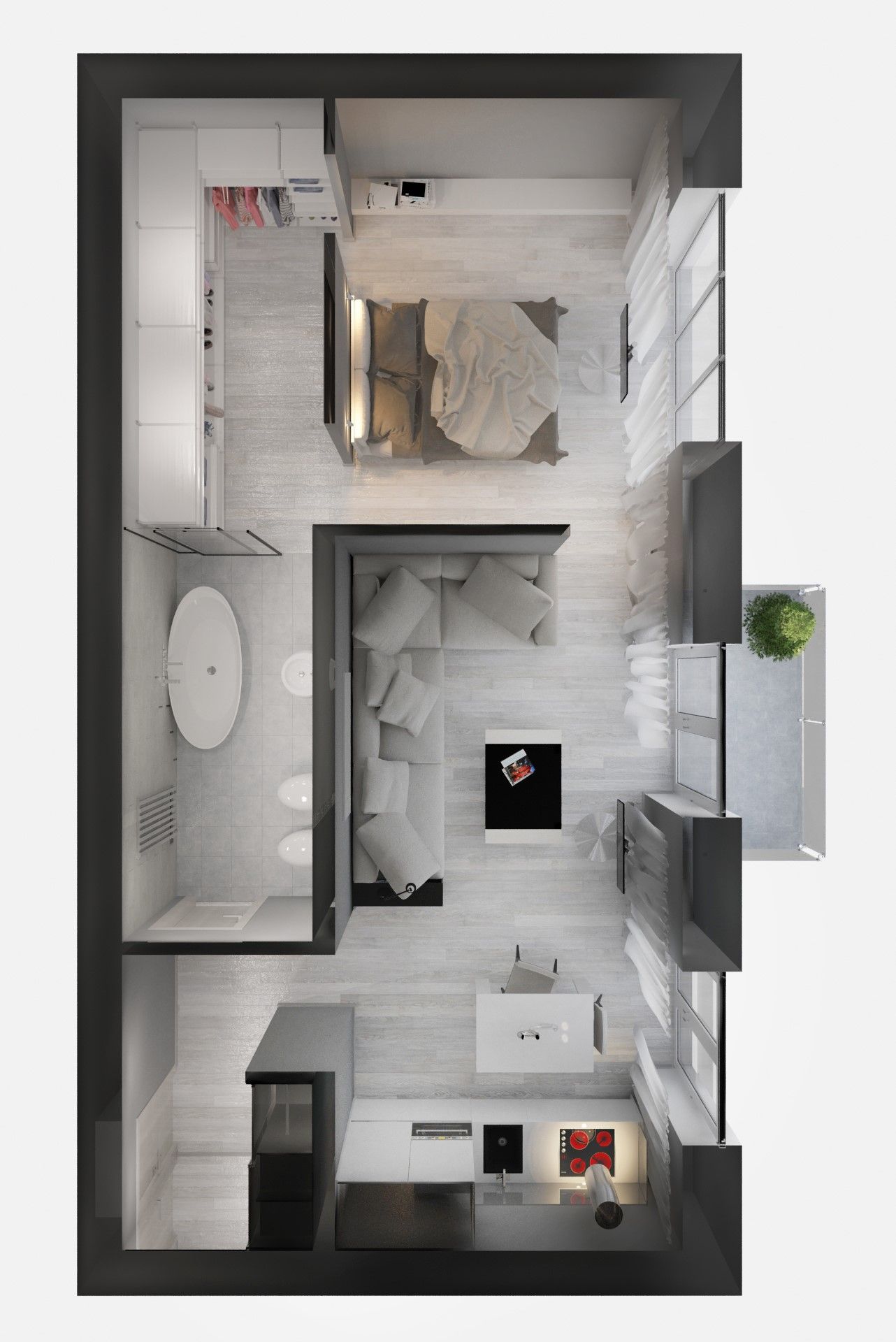 “Московська”公寓设计项目-12