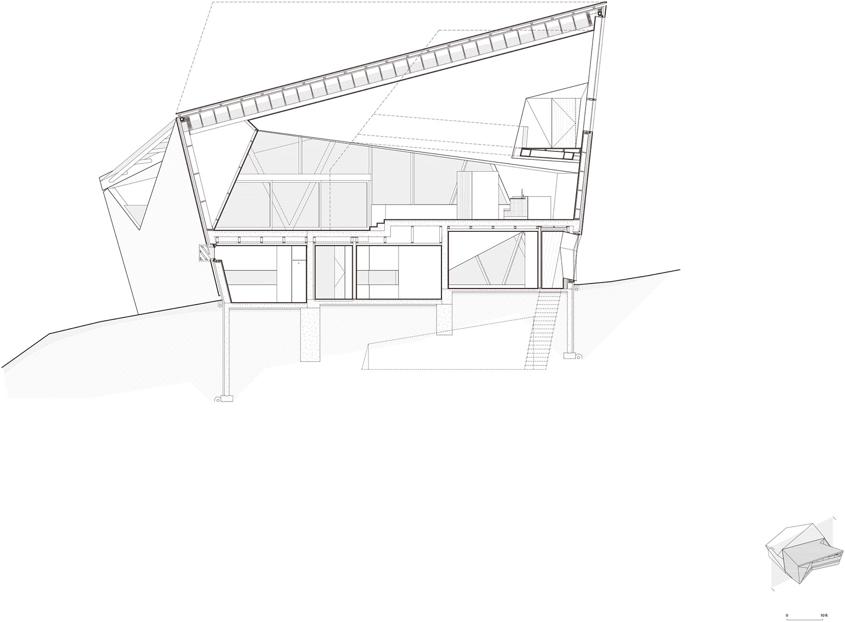 加拿大雪景住宅 / Patkau Architects-54