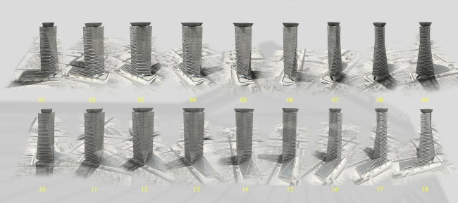 新西伯利亚多功能高层建筑竞赛项目丨俄罗斯新西伯利亚丨B.Levyant等及ABD architects-48