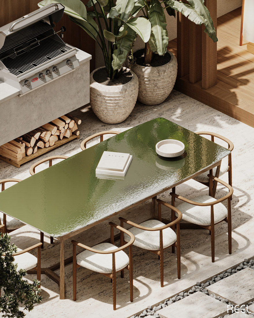 别墅景观设计丨沙特阿拉伯丨Reel Studio-17