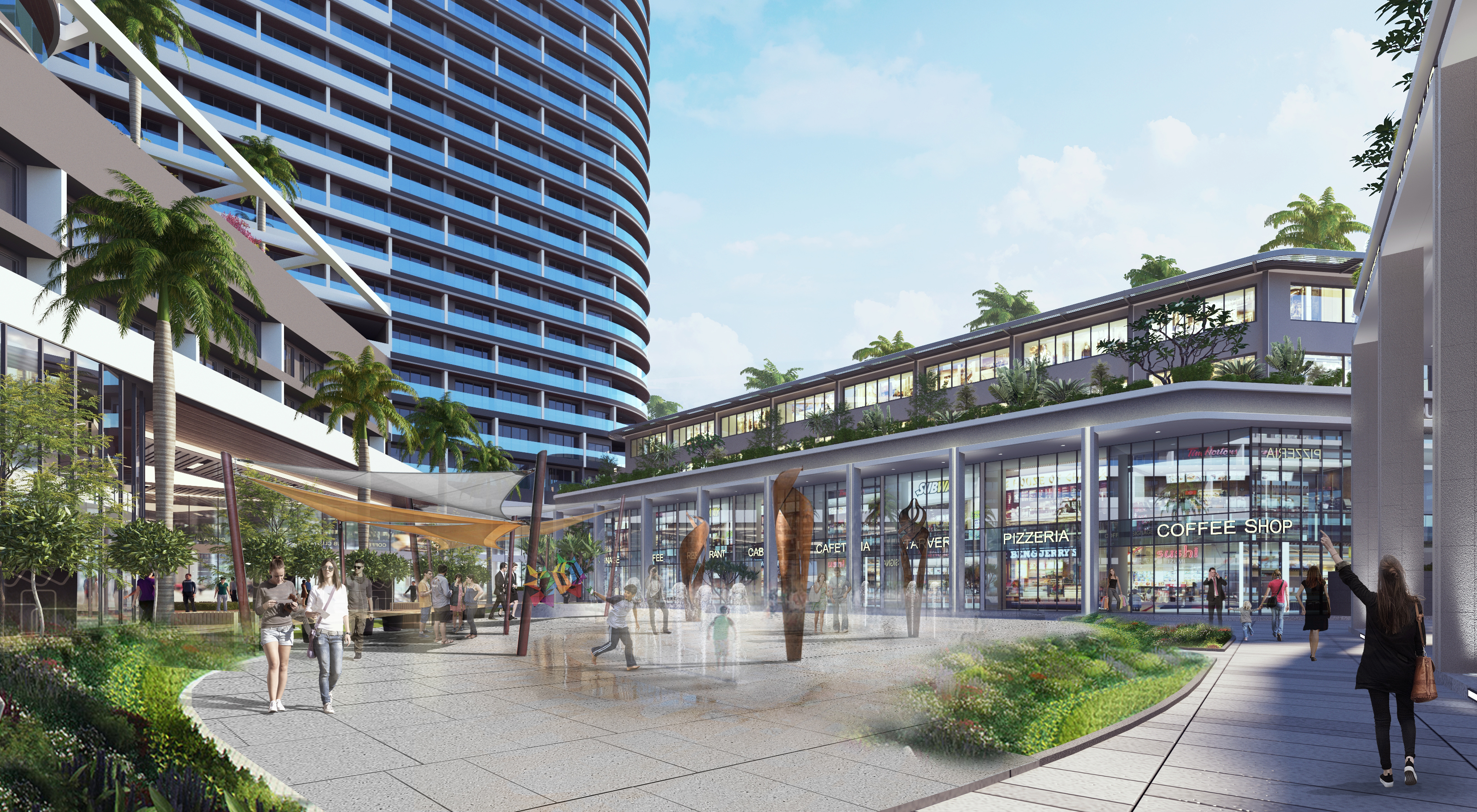 越南传统服饰灵感 Century Bay Danang 双子塔设计-10