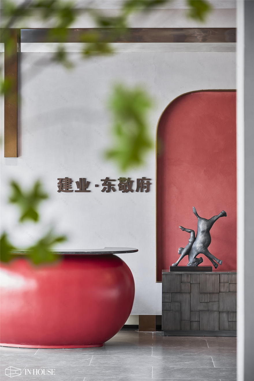新乡建业东敬府售楼处丨中国新乡丨香港 IN HOUSE 装饰设计有限公司-1