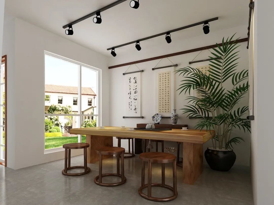 山水画卷新中式生活 · 俊城御墅 280㎡联排别墅设计丨梵高国际-16