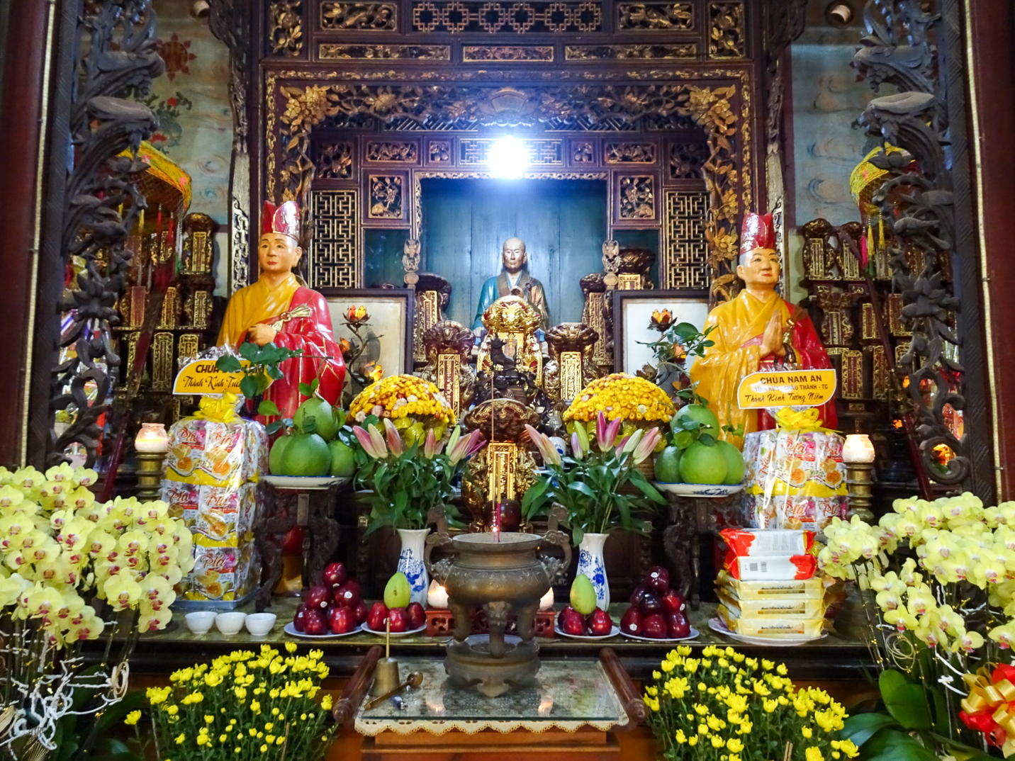 ヴィンチャン寺院（Vinh Trang Temple）丨越南-42