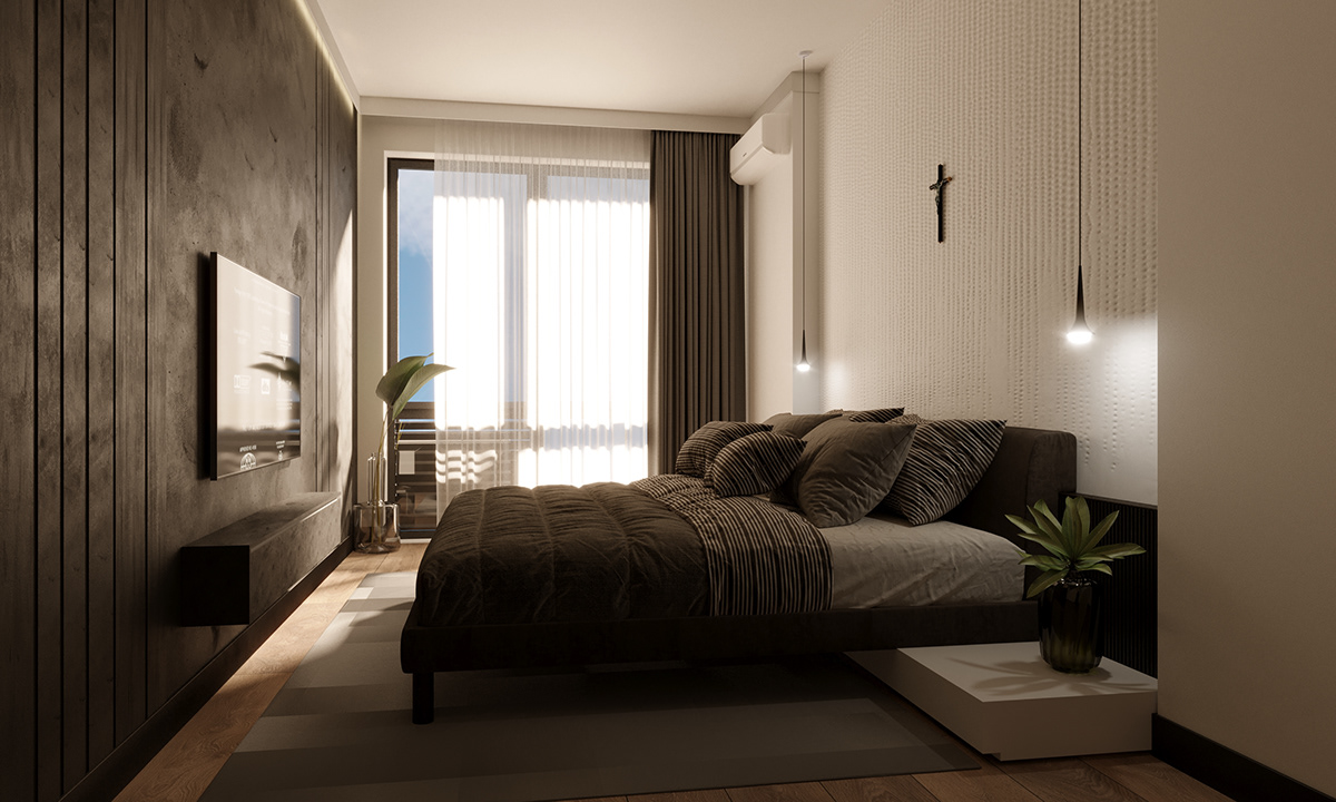 乌克兰尼古拉耶夫市 Loft 风格公寓设计案例-19