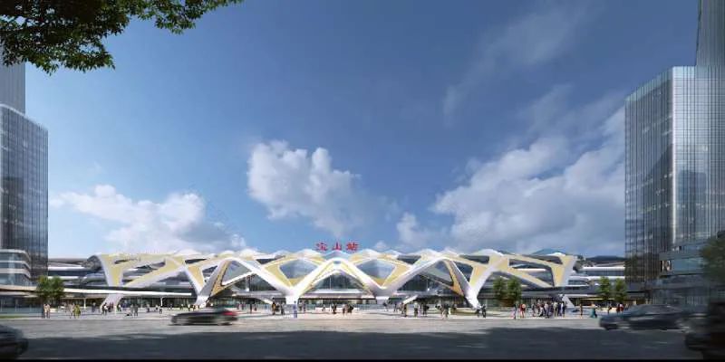 高铁上海宝山站设计竞赛方案丨中国上海-11