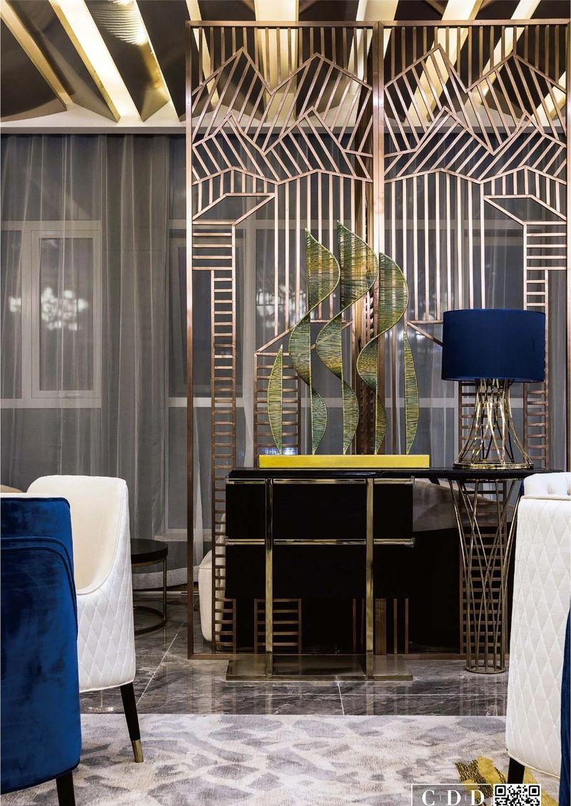 沈阳金藝满盈售楼处——现代奢华空间的典范-26