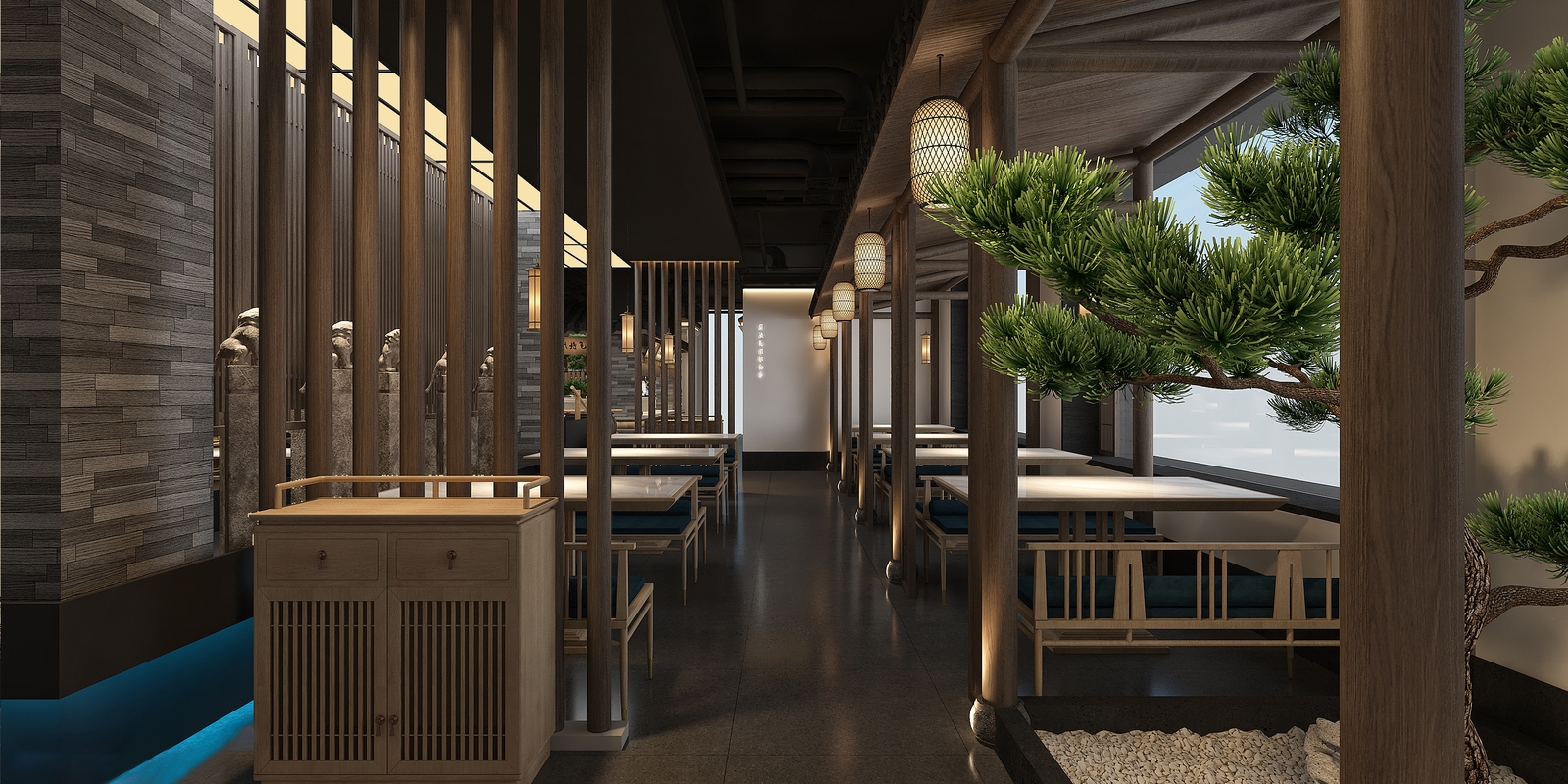 志合中餐厅设计丨中国固原丨贵阳餐厅设计公司-20