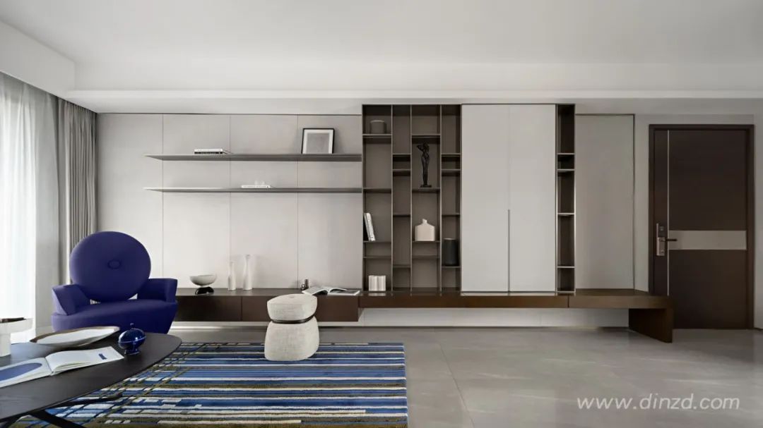 方直·彩虹公馆 | 现代轻奢的蓝色魅力-8