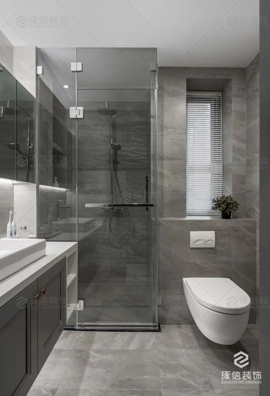 巴南府邸 | 现代美式轻奢,温馨居家之作-79