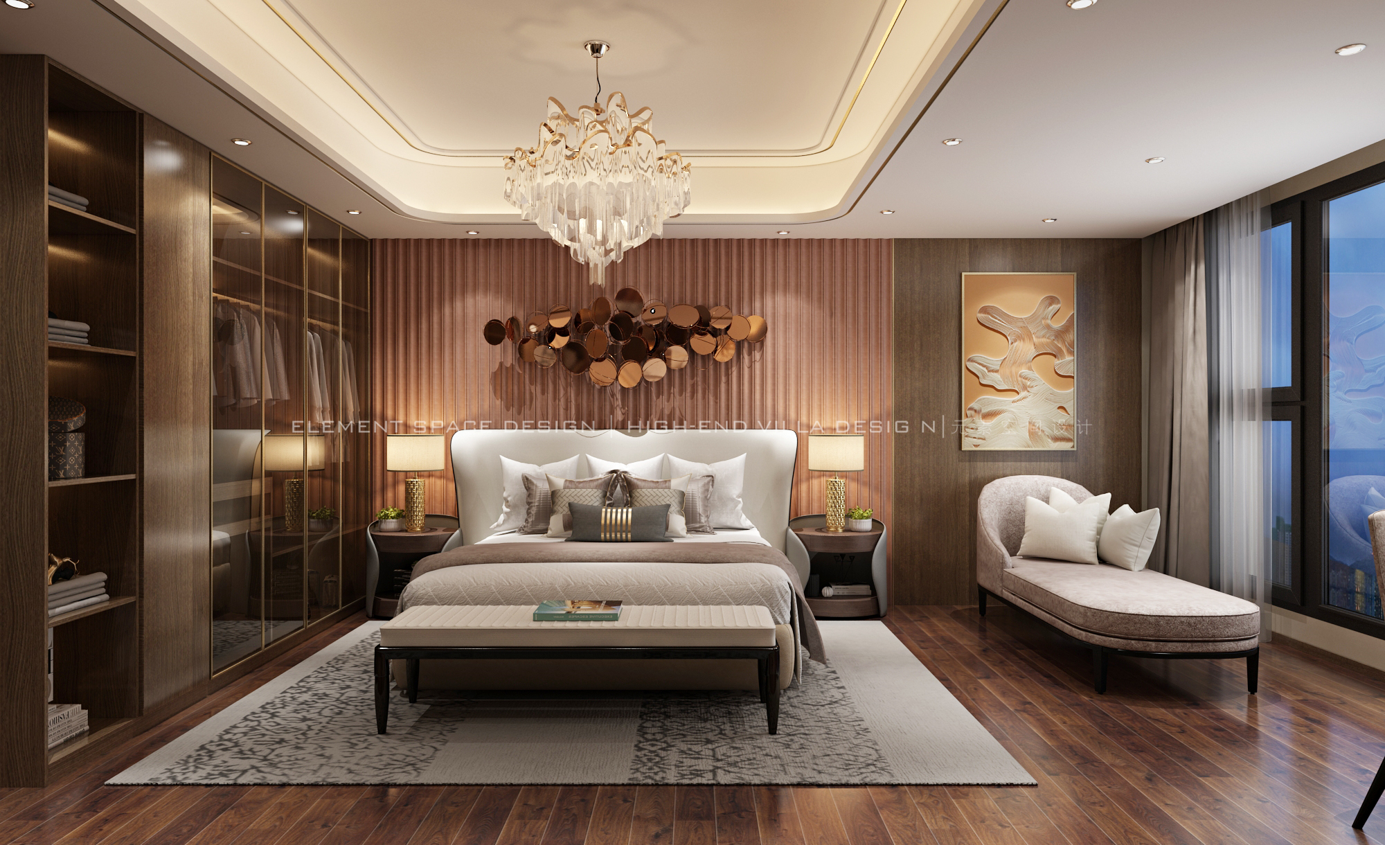 2021 轻奢全案设计-- 元素视觉 | 打造幸福美满家居空间-15