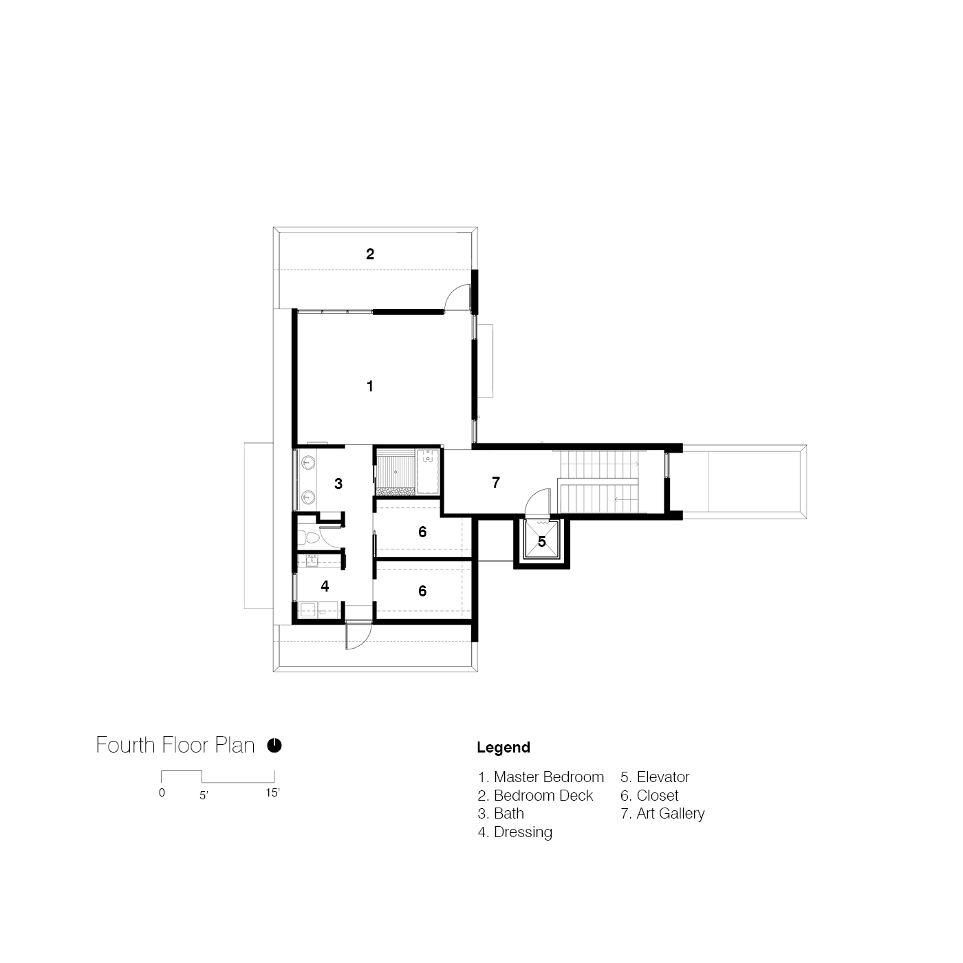 伍德住宅 | 历史艺术区里的现代家园-26
