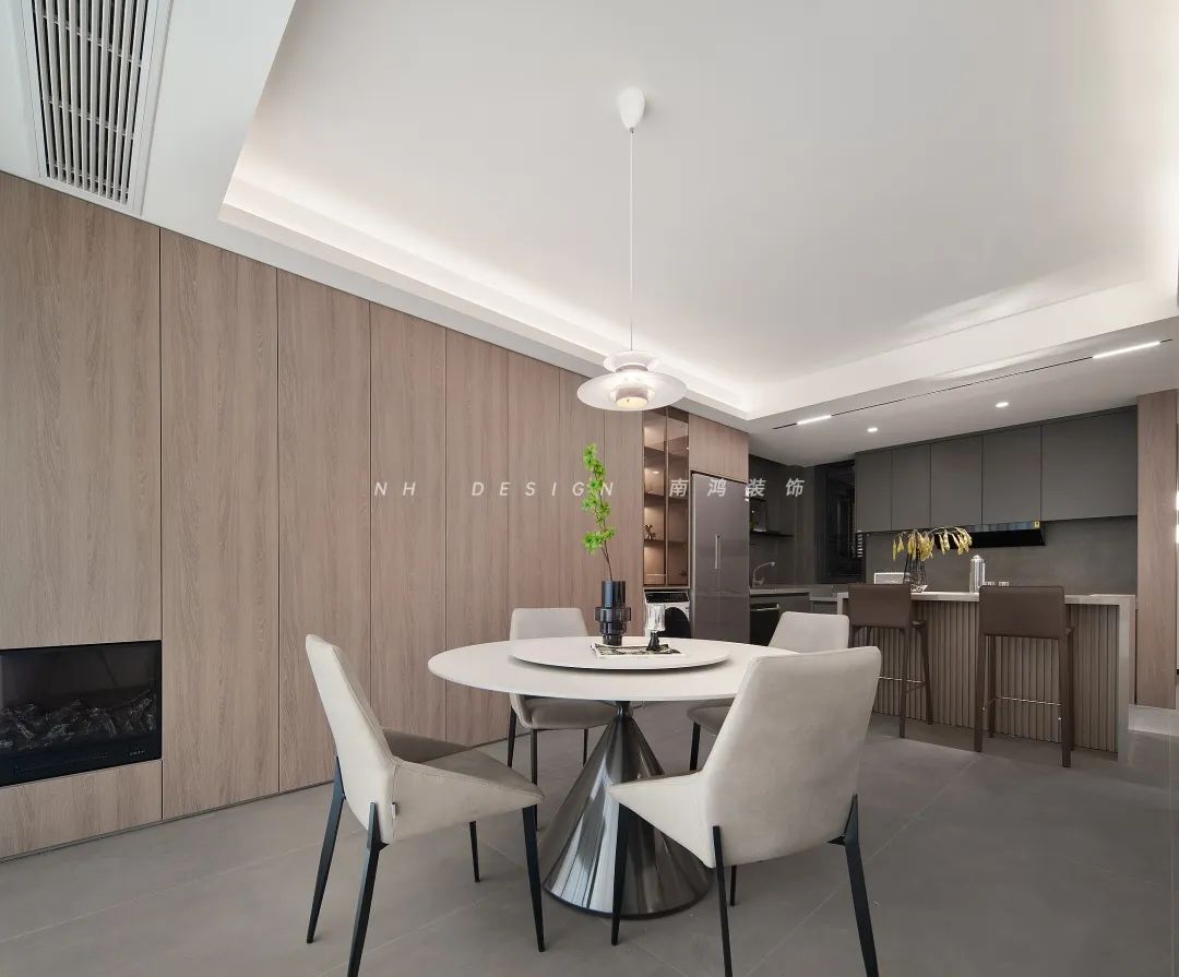 杭州璟宸府 160㎡复式原木氧居丨中国杭州丨浙江南鸿装饰-33