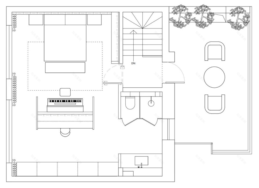 关于自然材料与时间的住宅丨中国丨NOTHING DESIGN-139