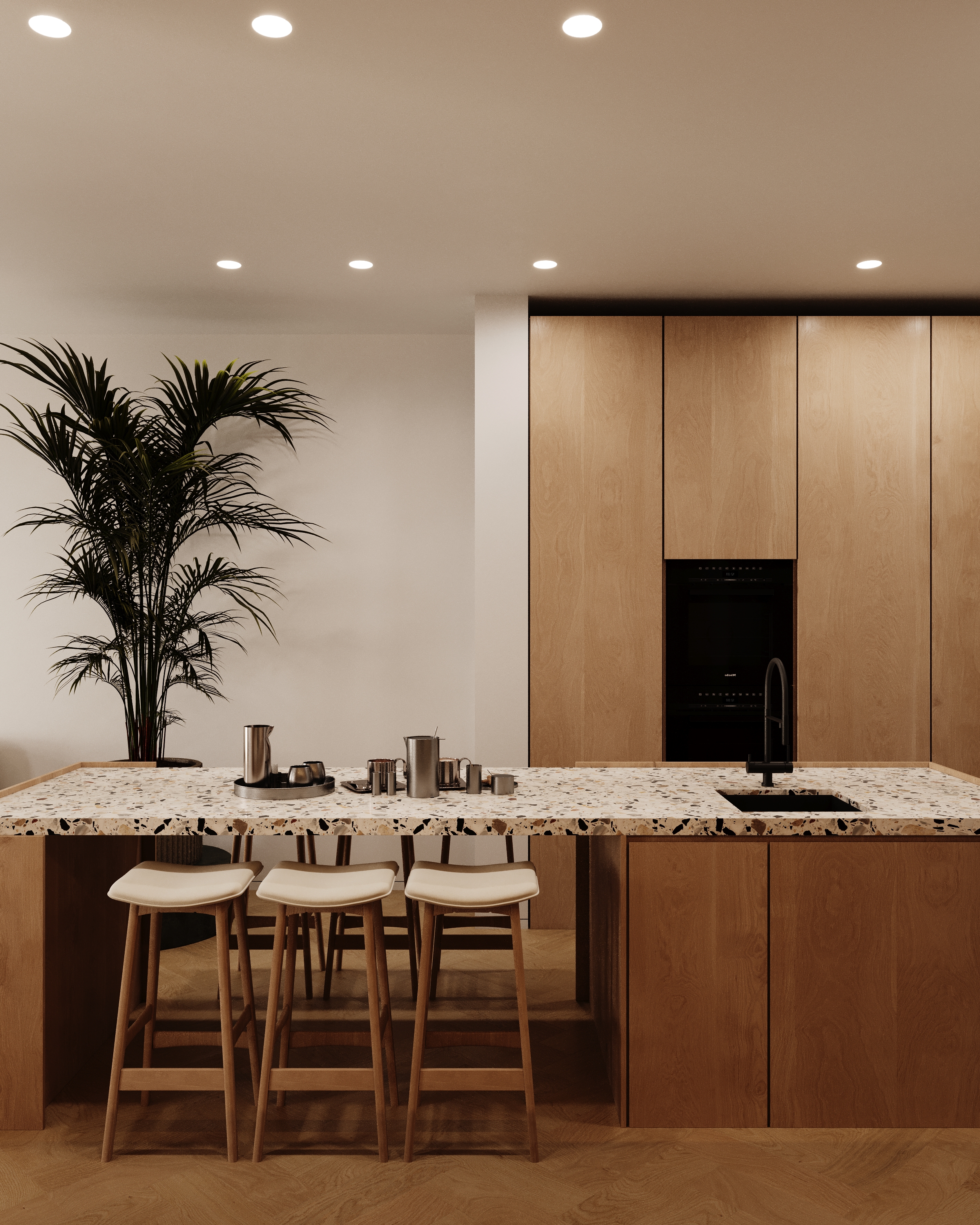 简约斯堪的纳维亚风格公寓-18