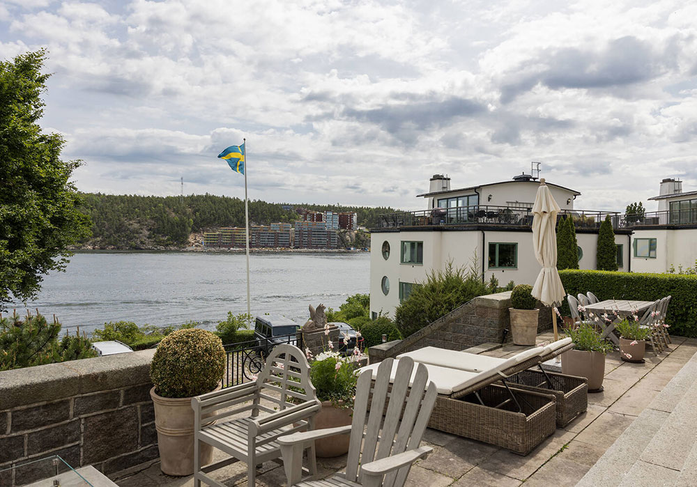 斯德哥尔摩郊区海滨别墅 | 古典与奢华的完美结合-32