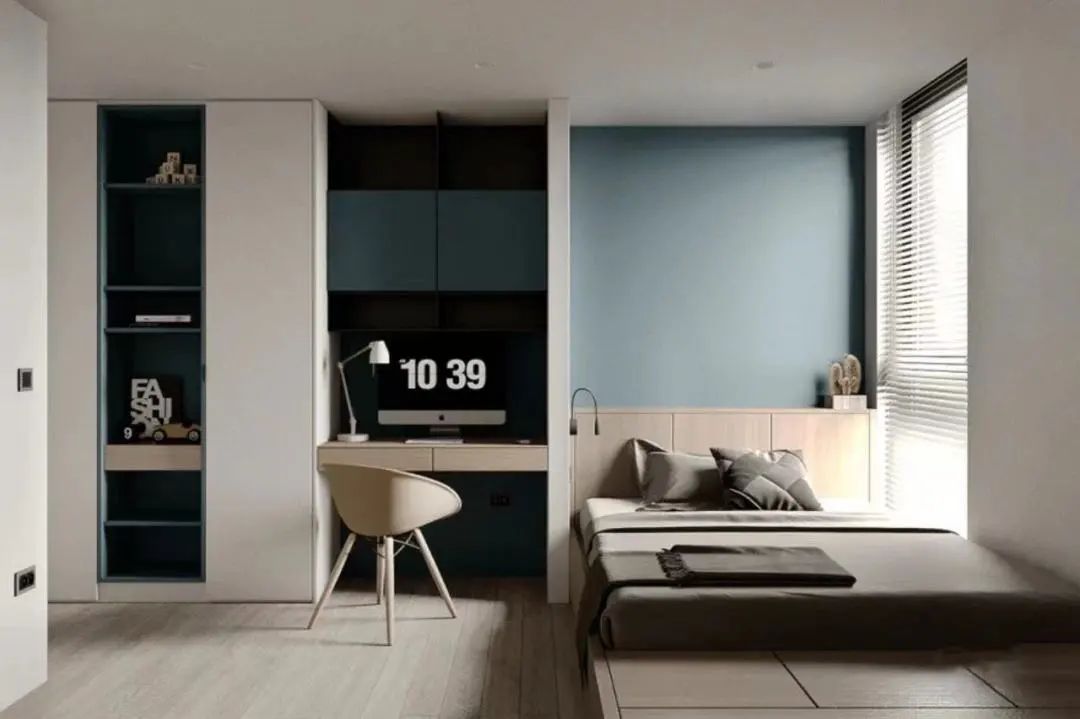 小卧室设计 · 榻榻米 VS 传统床,哪个更适合你?丨高灰别墅大宅设计-6