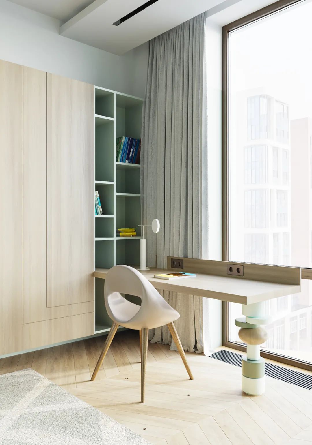 100 款窗前空间设计案例，总有一款适合你！-30