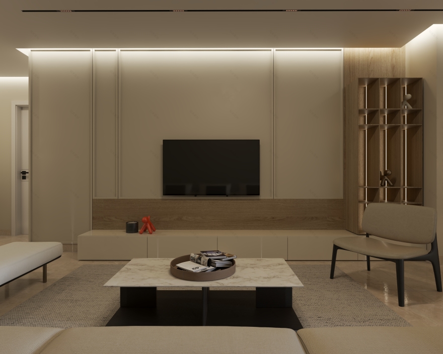 现代简约公寓丨埃及开罗丨STUDIO HUB-5