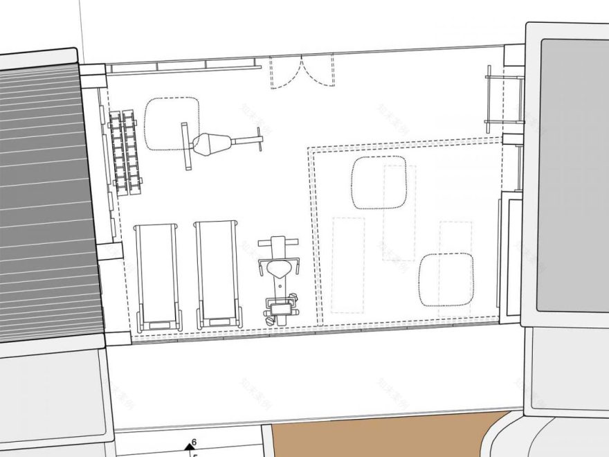 Dome Resort Gym - Utopia Hotel Design Staging-12