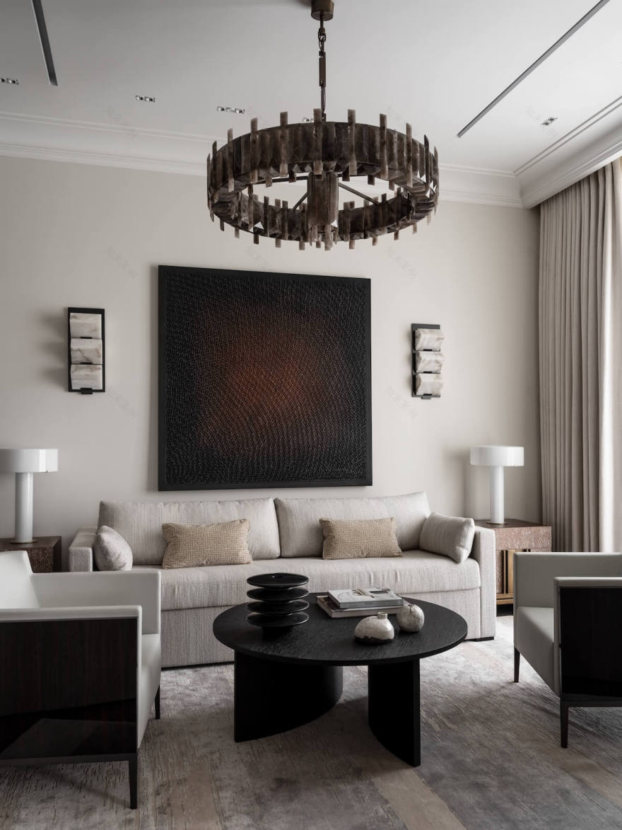 豪华太空主题公寓设计丨俄罗斯莫斯科丨Sergeeva Irina & Alimbekova Olga-16