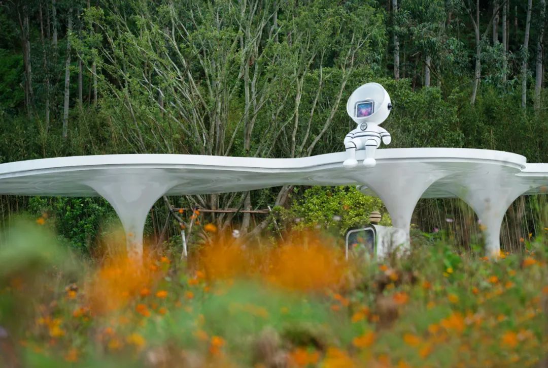 林德设计丨恩平泉林黄金小镇飞行体验馆 景观设计 丨中国广东-87