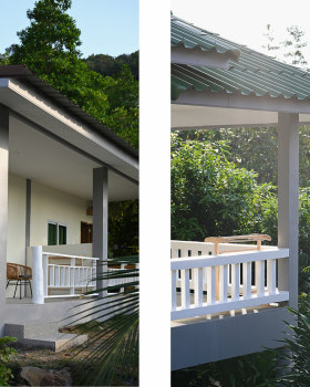 Guest hotel project "Bao Village", Thailand