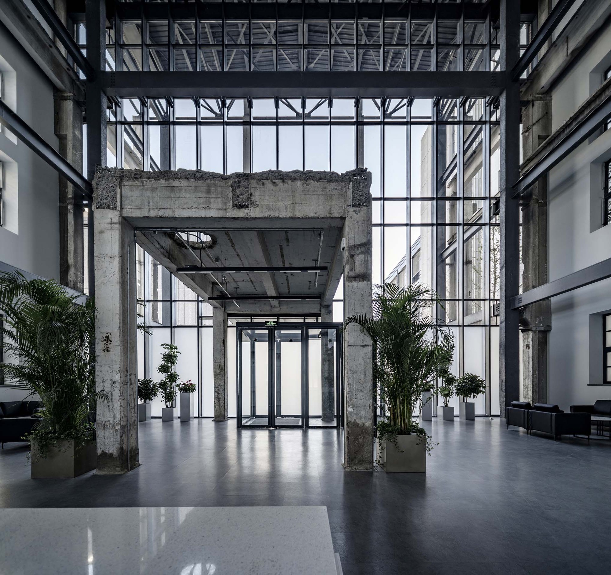 首钢制氧厂 3350 车间室内改造丨中国北京丨弘石设计-29