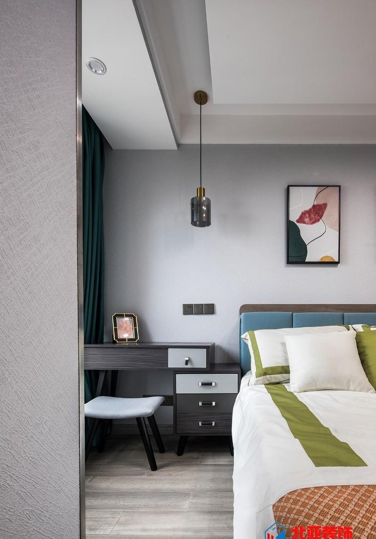 江苏北亚 75m²现代风 | 牛油果绿演绎自然秩序生活-19