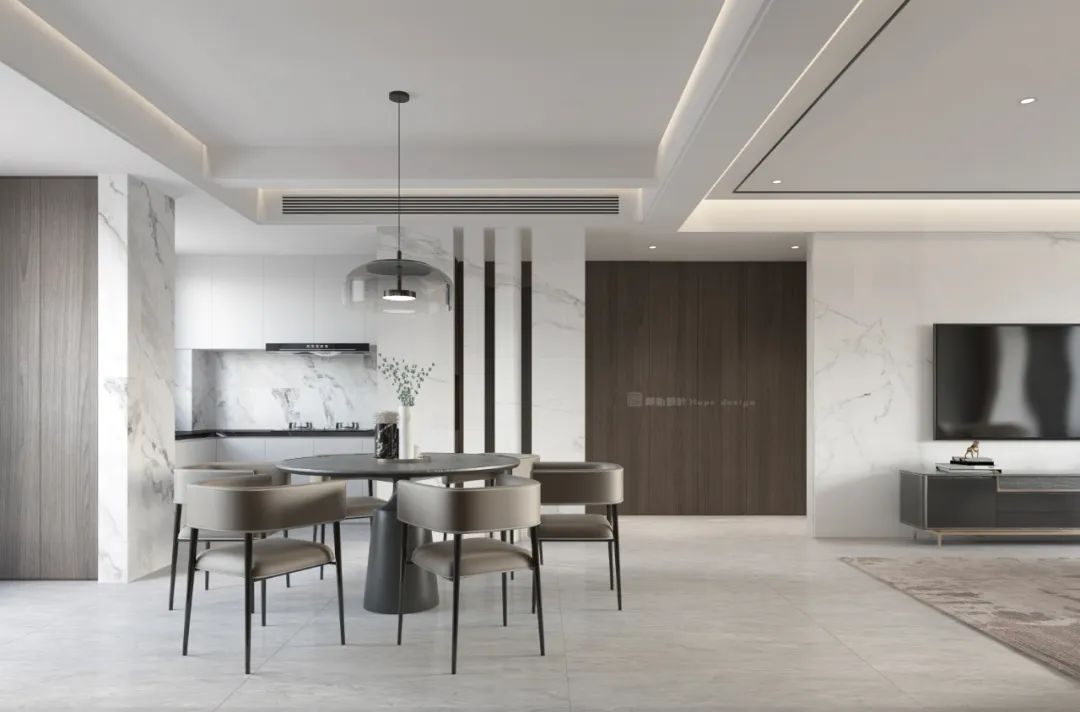 紫金山牡丹园二期 138m²平层户型解析 | 厚朴设计打造奢致生活空间-20