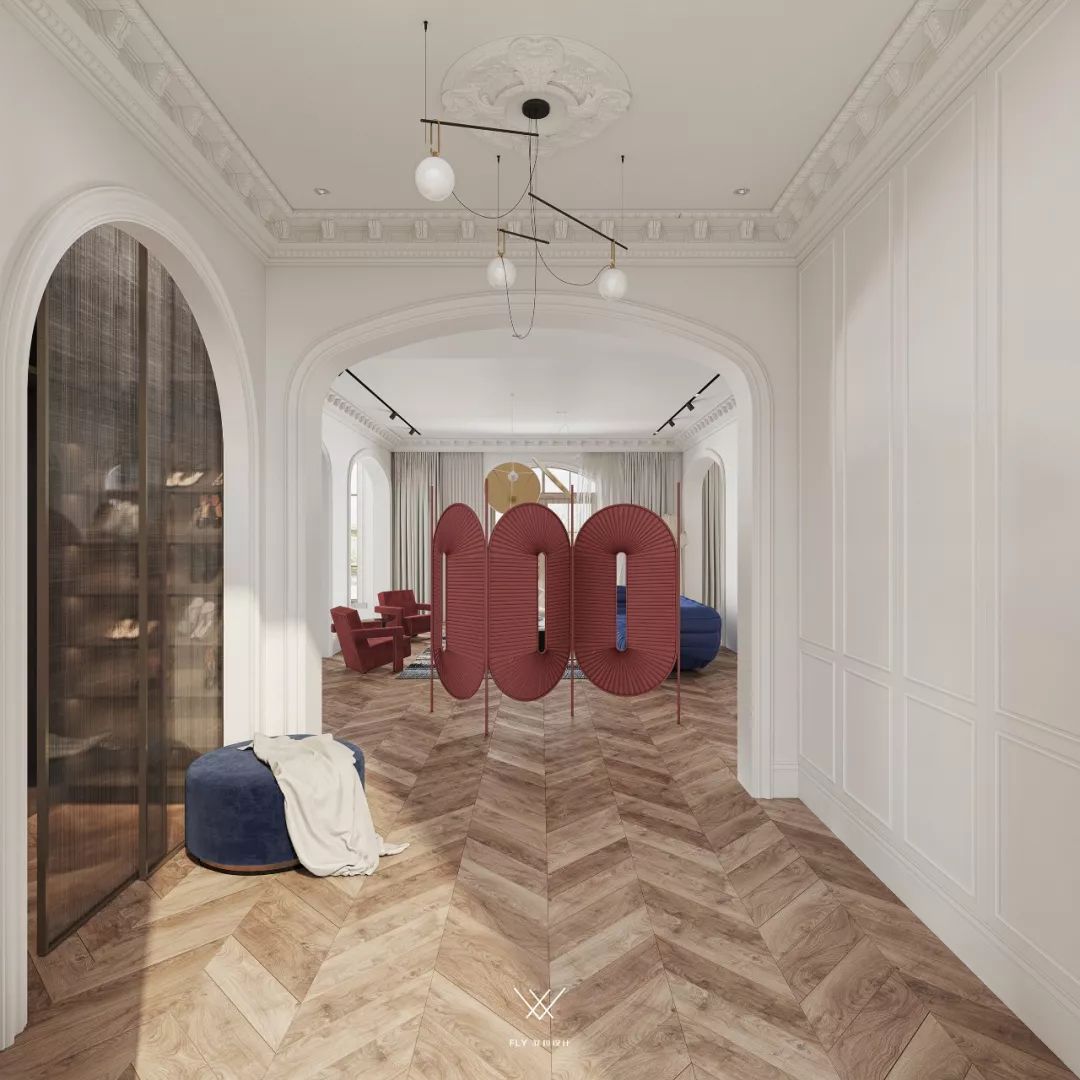 法式现代风独栋别墅，优雅与时尚的完美融合-48