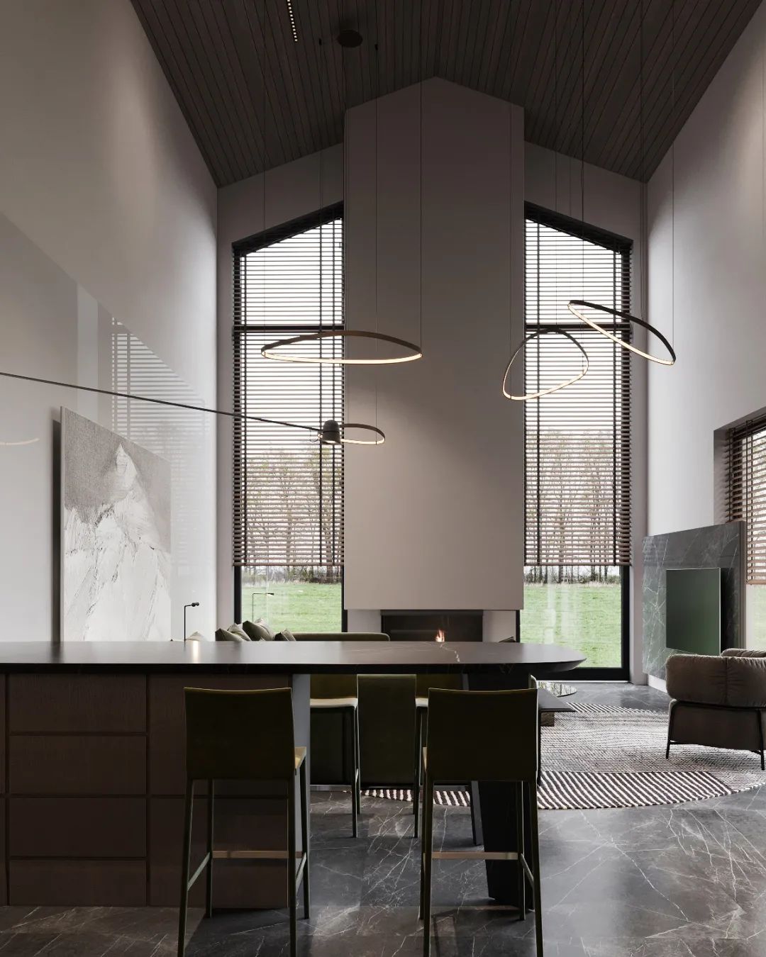 280㎡现代简约之家丨ArtPartner Architects-6