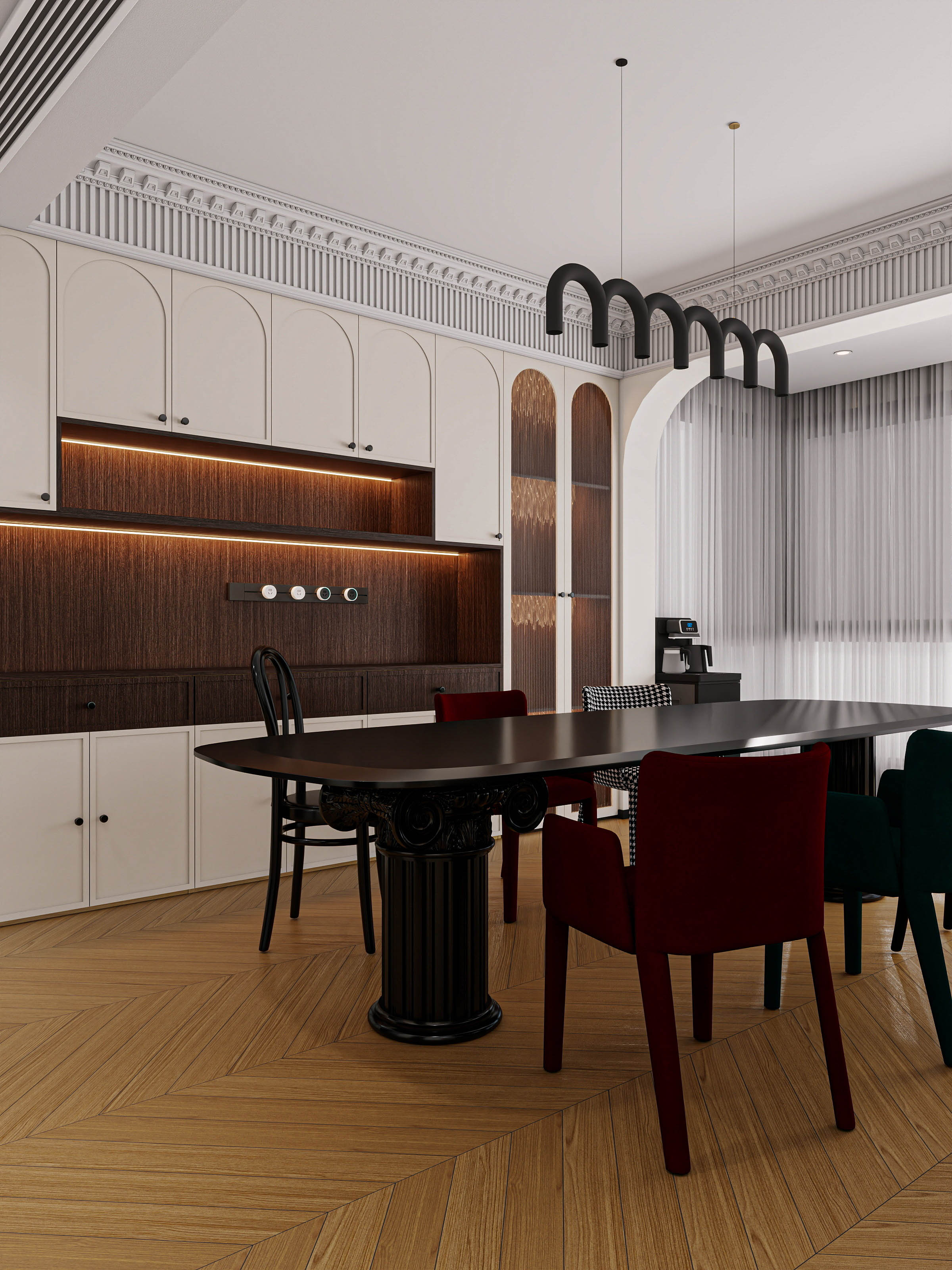 四川成都大邑滨江新城（138平方复古法式四居室）-15