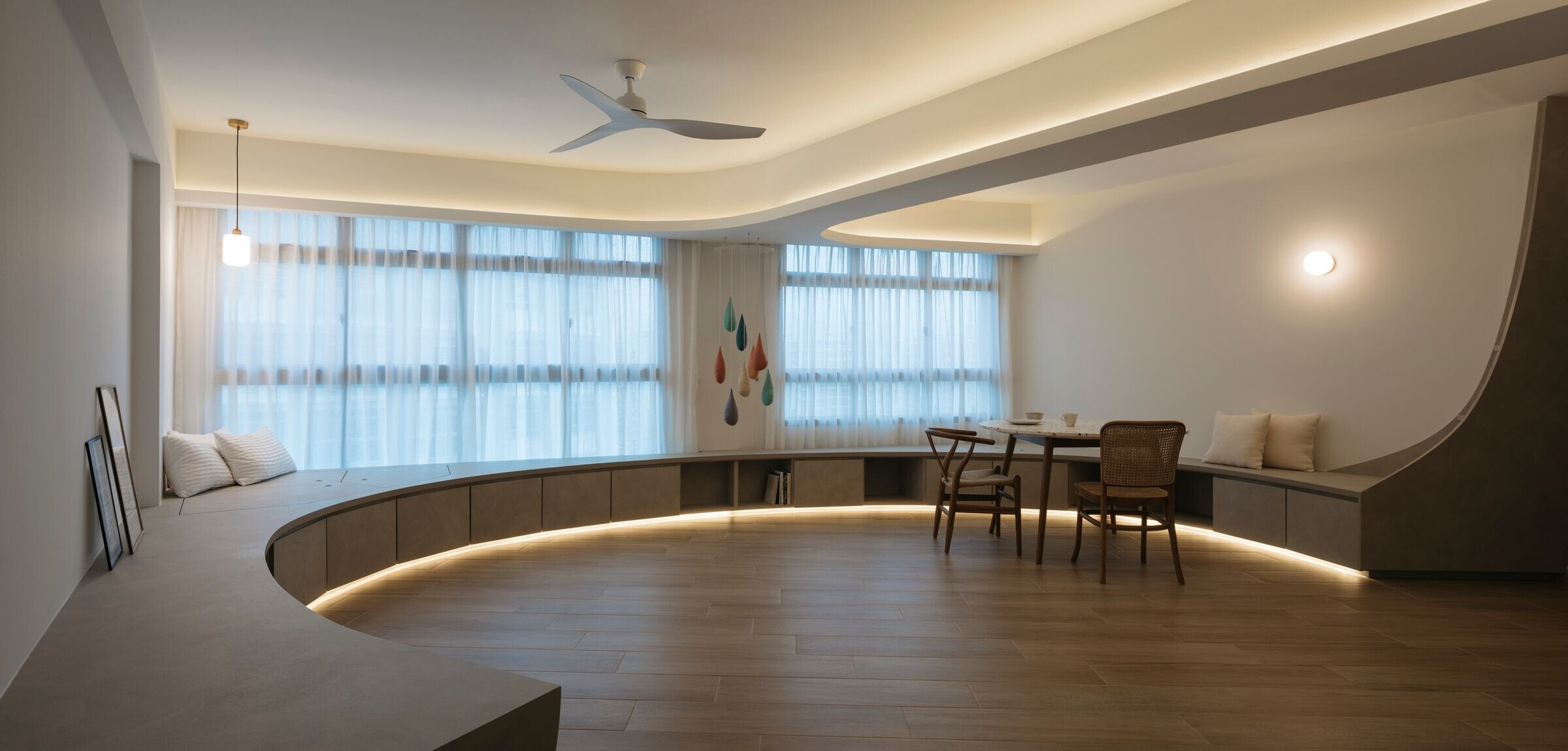 新加坡弧形公寓丨Singapore丨Metre Architects-24