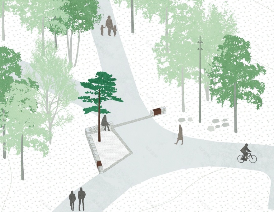 Husby 烧烤区户外空间设计丨瑞典斯德哥尔摩丨LAND Arkitektur-10