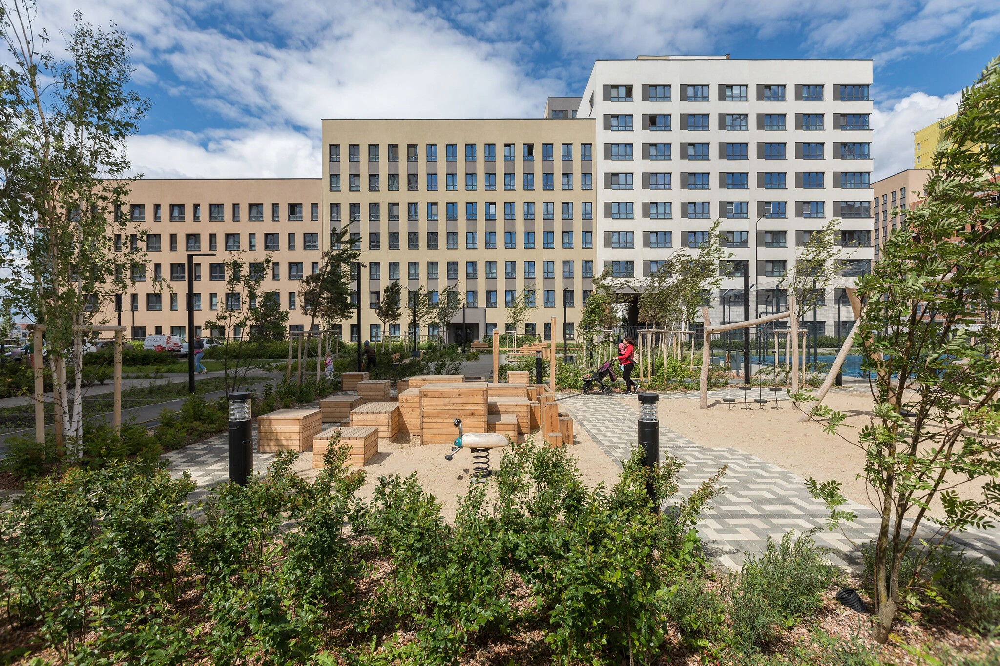 Sukhodolsky 公共公园和庭院丨俄罗斯丨LEVS architecten-16