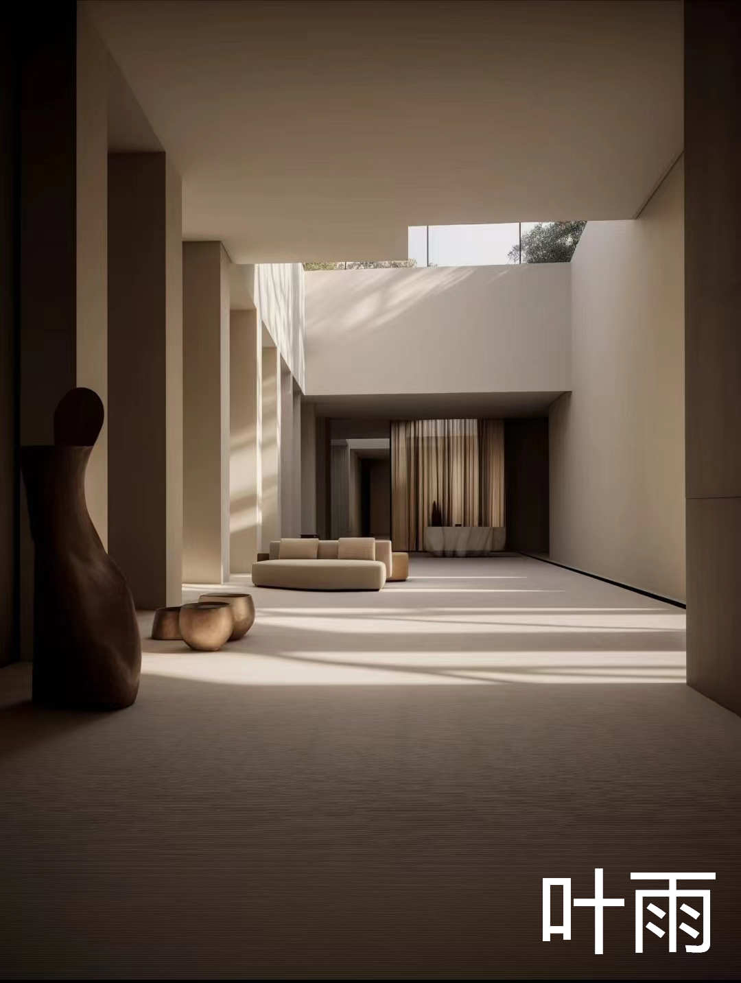 别墅装修/空间的安静-6