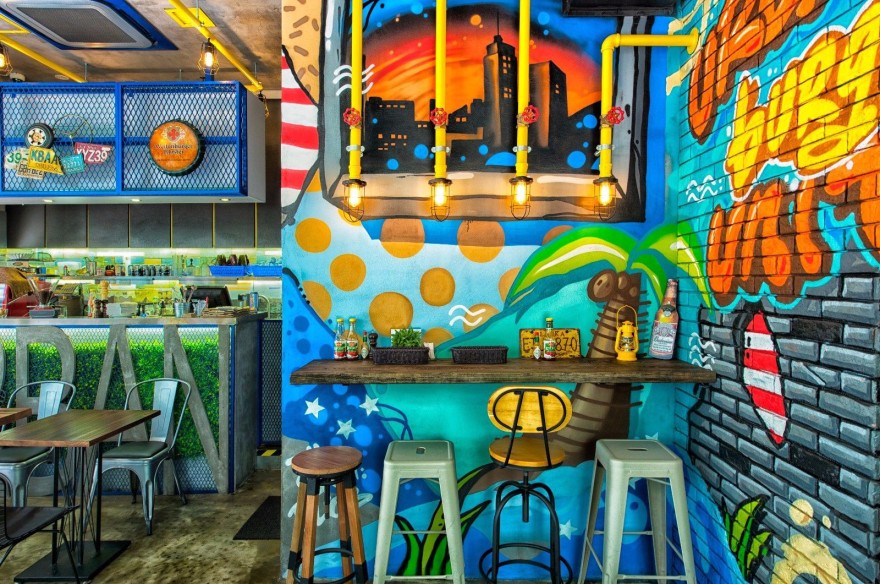 城市汉堡酒吧-9