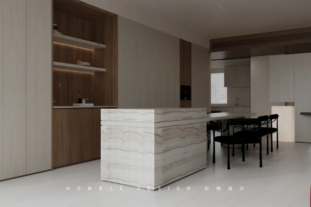 广州星汇云锦 220㎡现代极简家居设计丨中国广州丨红柏设计-25