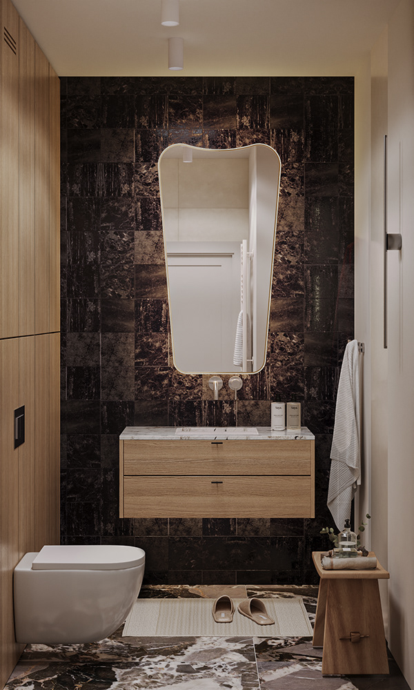 3D Visualization - Korso - 93 m2-30