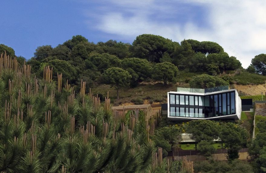 X 形别墅 | 巴塞罗那 Cadaval & Sola – Morales 建筑事务所的绿色奇迹-4