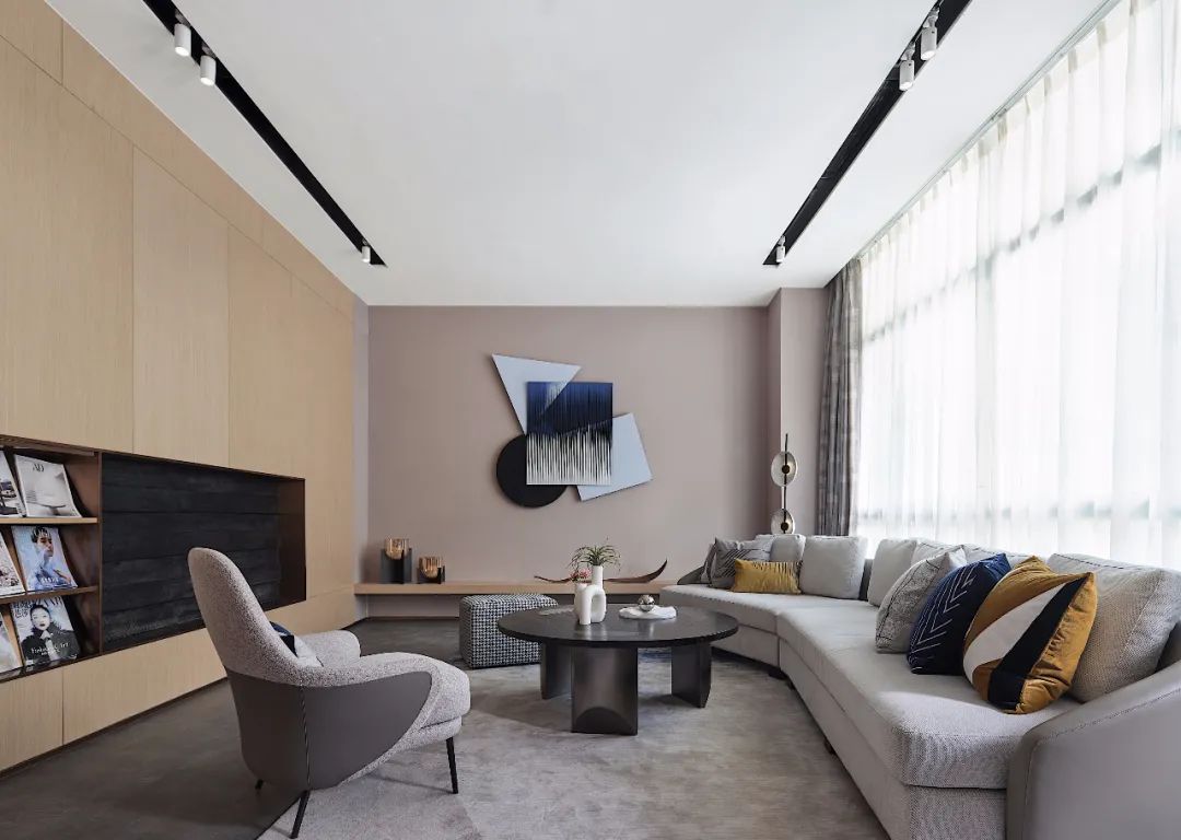 昆明天誉城售楼处与样板房 | 现代简约与爱马仕橙的碰撞-42