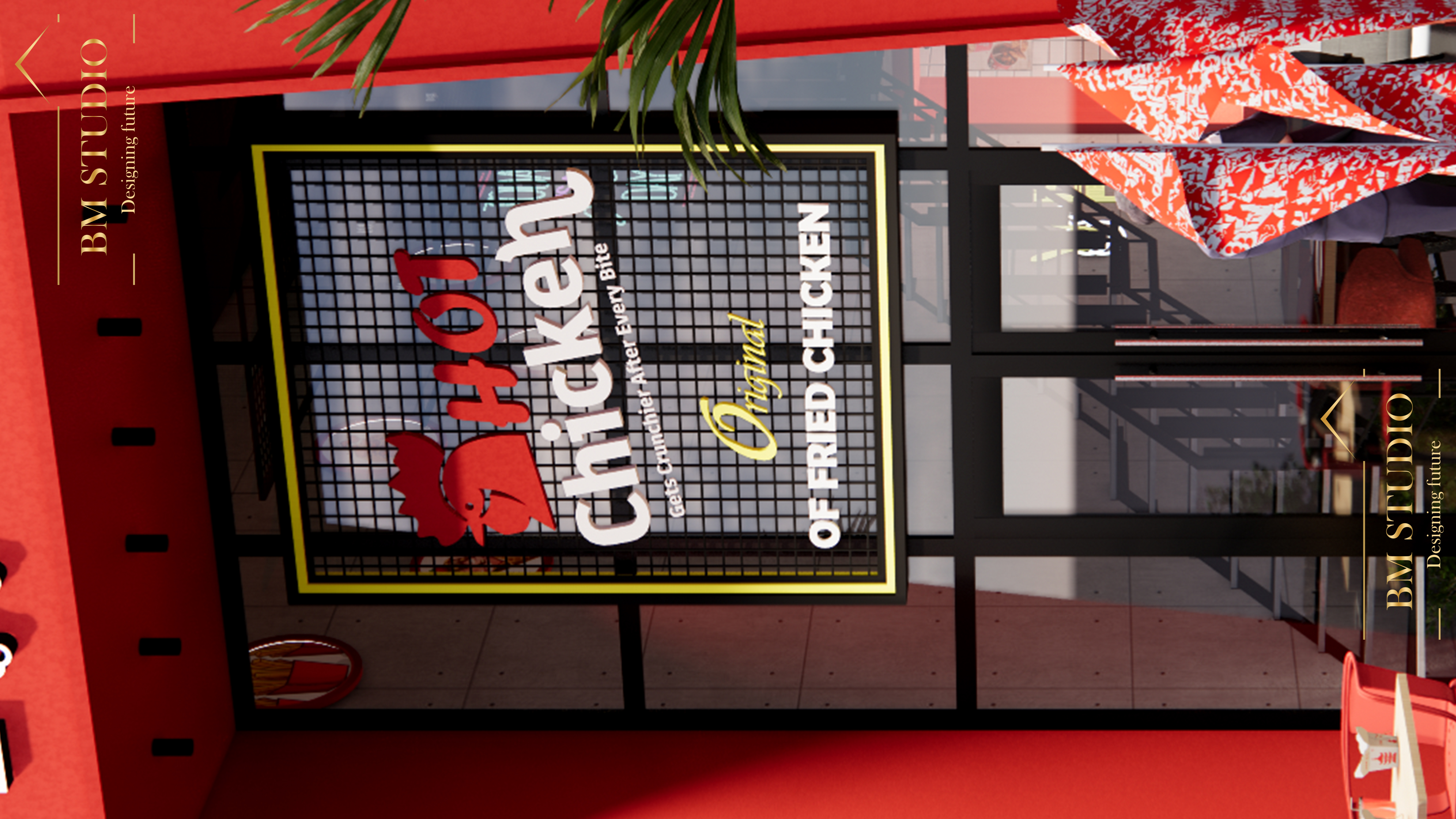 Facade Restaurant for fried chicken-5