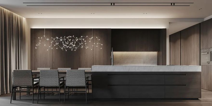 多款式岛台设计,厨房C位-46