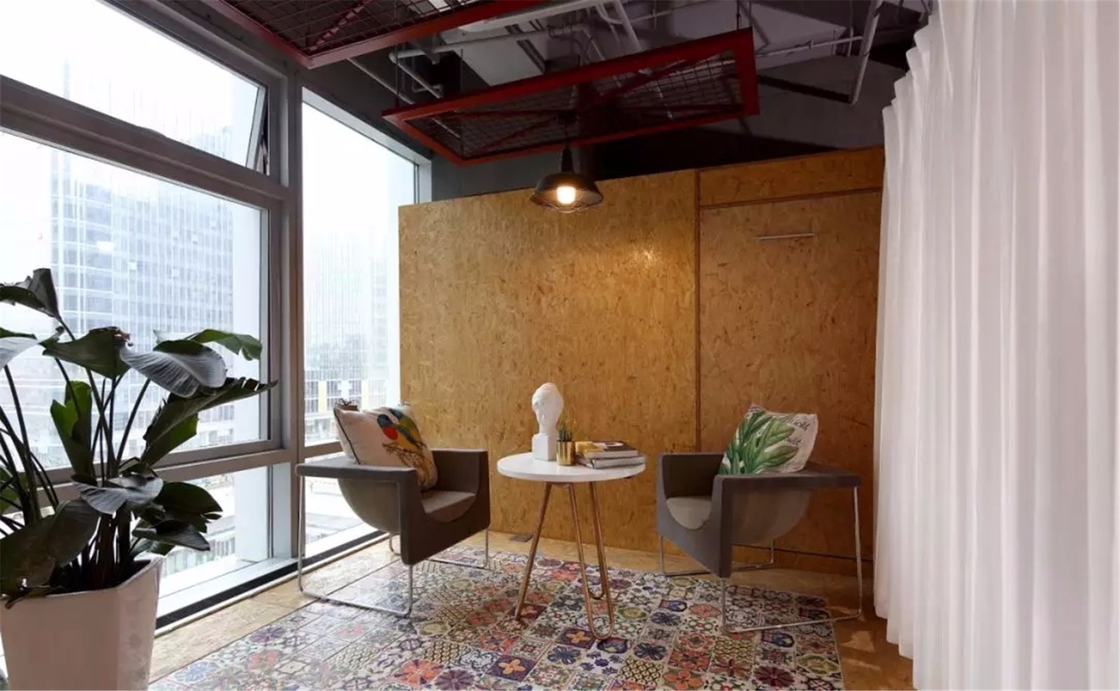 60㎡工业风办公空间设计-24