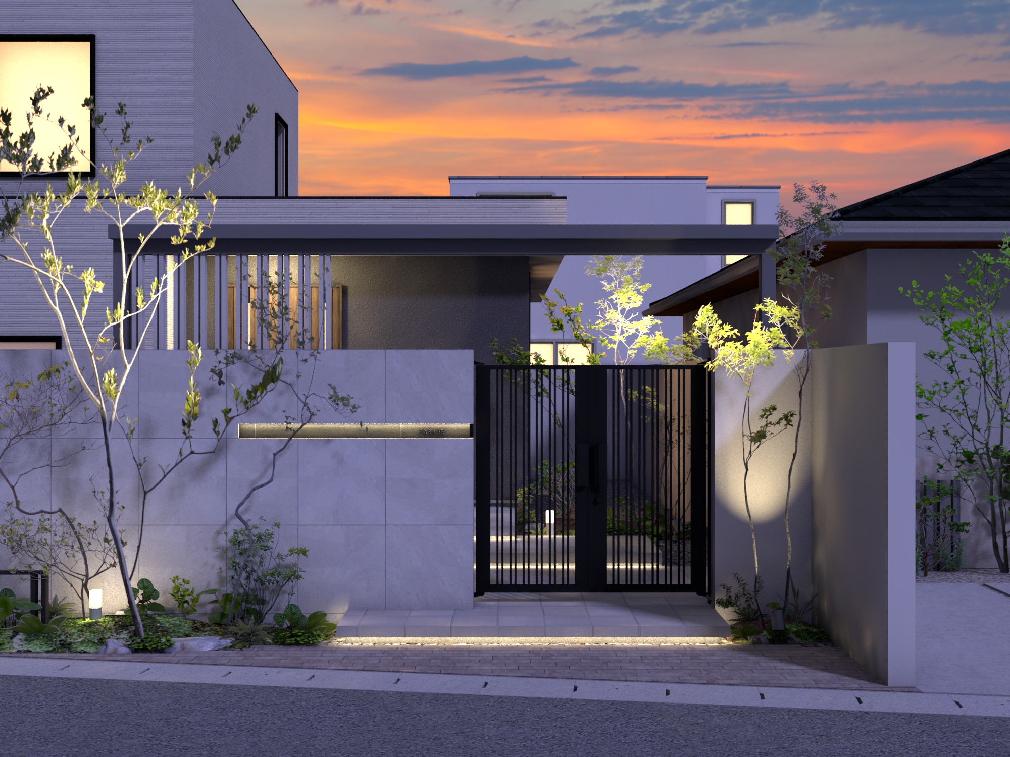 高级感与通透感兼具的封闭式外构设计-5