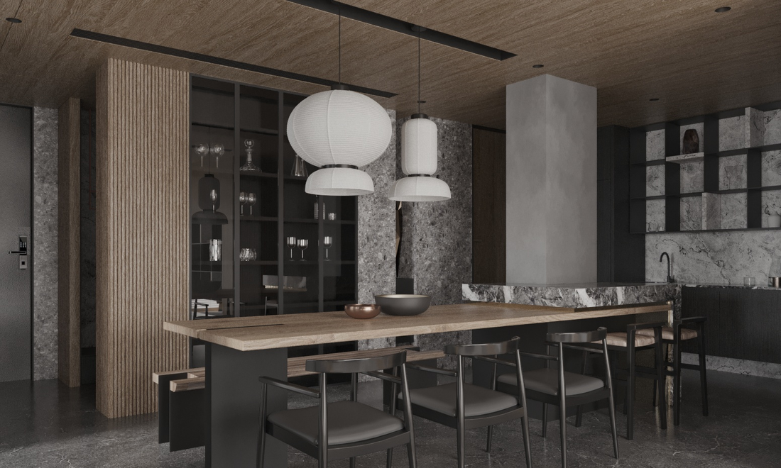 简约归真——无非设计平层住宅空间-4